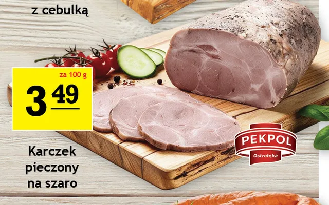 Karczek pieczony na szaro promocja w Gram Market