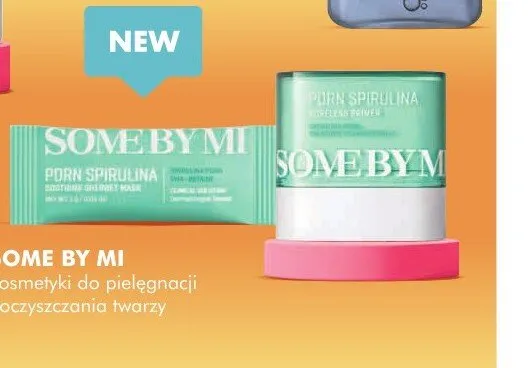 Maska do twarzy Some By Mi Pore Spirulina Soothing Green Mud Mask promocja w Super-Pharm