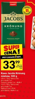 Kawa Jacobs Krönung mielona promocja w Twój Market