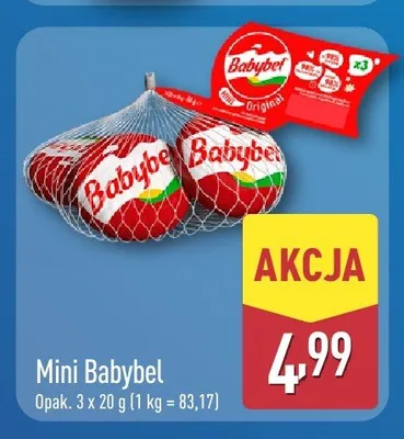 Ser Mini Babybel 3-pak promocja w Aldi