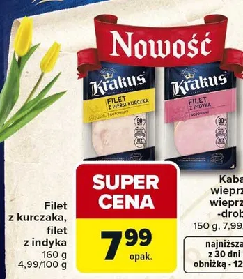 Filet z kurczaka promocja w Carrefour Market