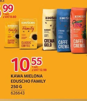 Kawa mielona Eduscho Family promocja w Selgros