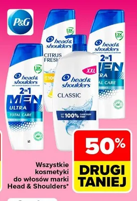 Kosmetyki do włosów marki Head & Shoulders promocja w Carrefour Market