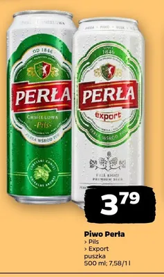 Piwo Perła Chmielowa Pils promocja w Netto