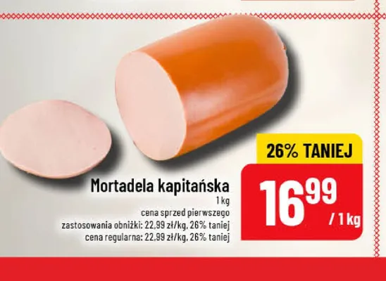 Mortadela kapitańska PEKPOL promocja w POLOmarket