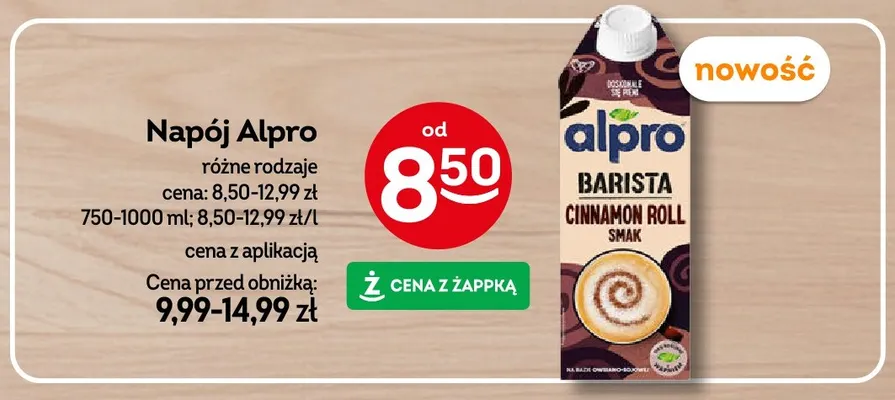 Napój Alpro promocja w Żabka