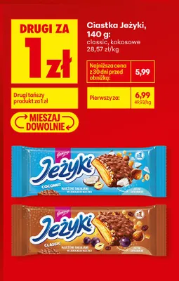 Ciastka Jeżyki Classic Goplana promocja w Biedronka