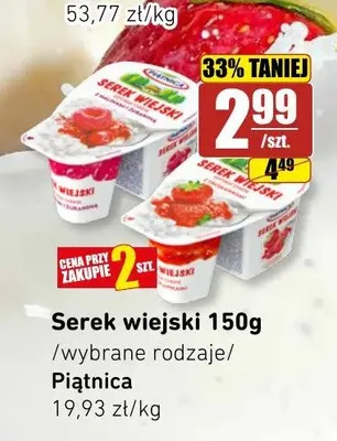 Serek wiejski Piątnica promocja w API Market