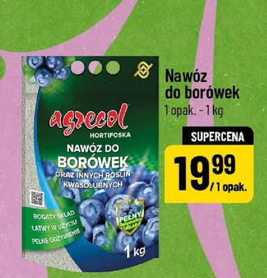 Nawóz do borówek oraz innych roślin kwasolubnych promocja w POLOmarket