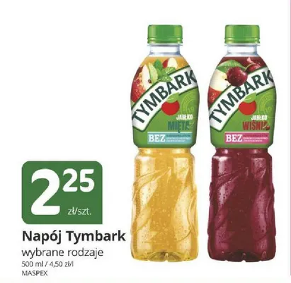 Napój Tymbark Jabłko Wiśnia promocja w Marketvita