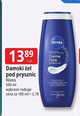 Damski żel pod prysznic Nivea promocja w Leclerc