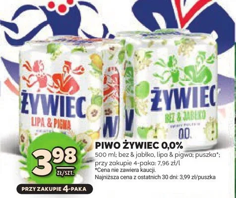 Piwo żywiec 0,0% promocja w Stokrotka