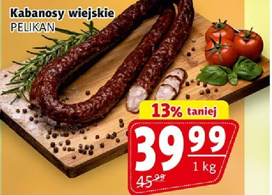 Kabanosy wiejskie promocja w Prim Market
