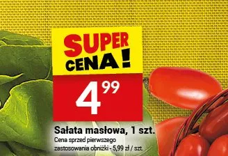 Sałata masłowa promocja w Twój Market