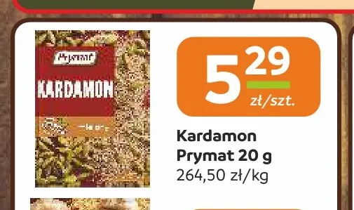 Kardamon Prymat promocja w Społem Częstochowa