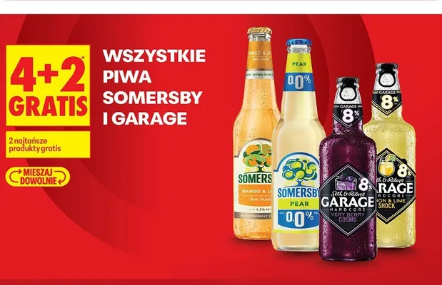 Piwo Garage Hardcore Lemon & Lime Shock promocja w Biedronka