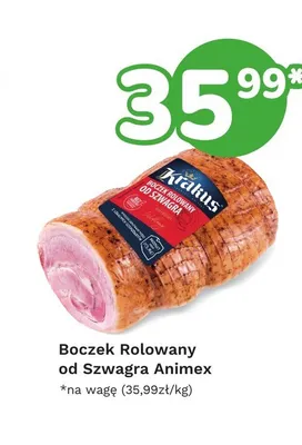 Boczek rolowany od Szwagra Krakus promocja w Limonka