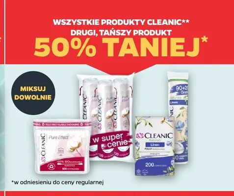 Produkty Cleanic promocja w Netto