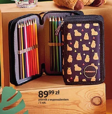 Piórnik z wyposażeniem Paperdot Cappy Classes promocja w Empik