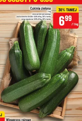 Cukinia zielona promocja w POLOmarket