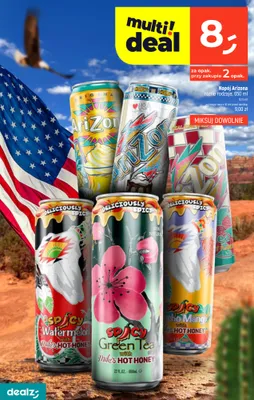 Napój Arizona Spicy Mucho Mango with Mike's Hot Honey promocja w Dealz