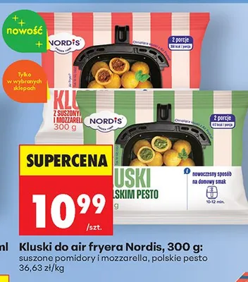 Kluski do air fryera polskie pesto promocja w Biedronka