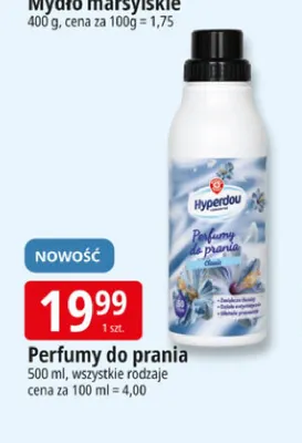 Perfumy do prania Hyperdou promocja w Leclerc