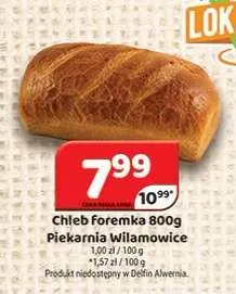Chleb Foremka Piekarnia Wilamowice promocja w Delfin