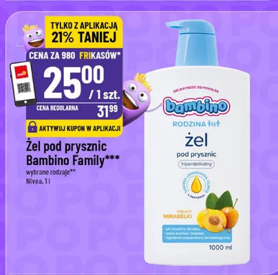 Żel pod prysznic Family promocja w POLOmarket