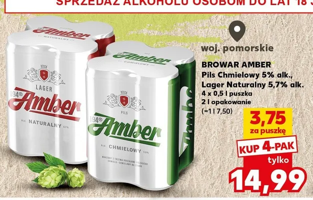 Piwo promocja w Kaufland