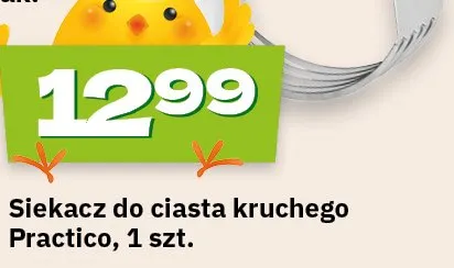 Siekacz do ciasta kruchego promocja w Twój Market