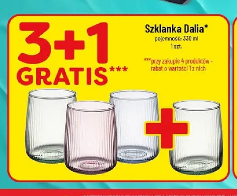 Szklanka Dalia promocja w POLOmarket