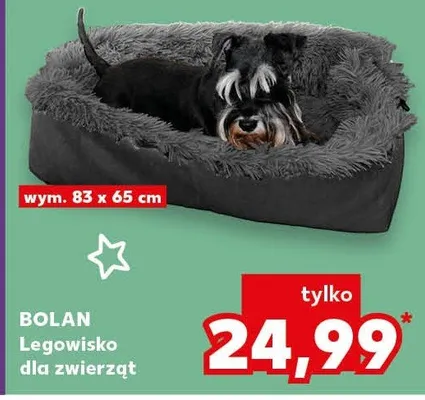 Legowisko dla zwierząt Bolan promocja w Kaufland