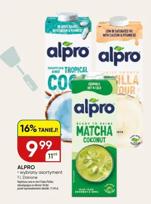 Napój roślinny Alpro promocja w Chata Polska