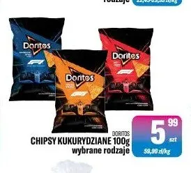 Chipsy kukurydziane Doritos promocja w Tomi Markt