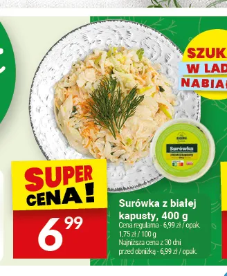 Surówka z białej kapusty Białecki Kuchnia promocja w Twój Market