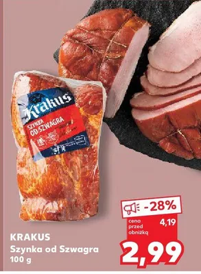 Szynka od Szwagra Krakus promocja w Kaufland