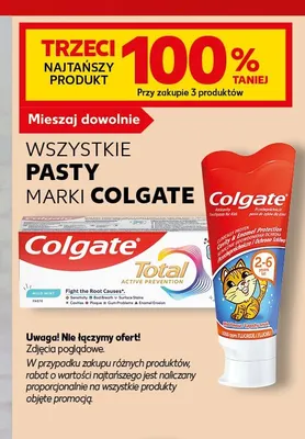 Pasta do zębów dla dzieci 2-6 lat Colgate promocja w Kaufland