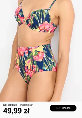 Dół od bikini wysoki stan promocja w C&A