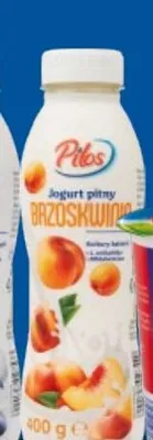 Jogurt pitny Brzoskwinia Pilos promocja w Lidl