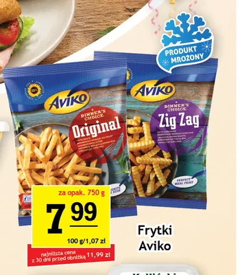 Frytki Aviko Zig Zag promocja w Gram Market