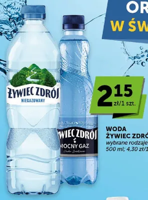 Woda Żywiec Zdrój promocja w ABC