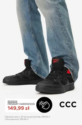 Buty sportowe Reebok Primary Hardwood promocja w CCC