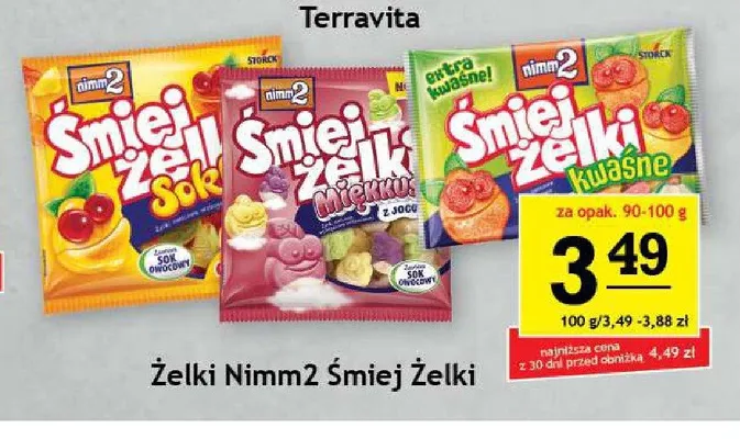 Żelki Nimm2 Śmiej Żelki Miękkusie promocja w Gram Market