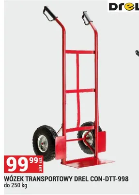 Wózek transportowy CON-DTT-998 promocja w Merkury Market