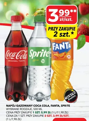Napój gazowany Sprite promocja w Top Market