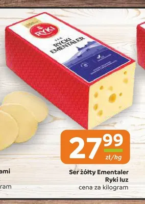 Ser żółty Ementaler Ryki luz promocja w Gama