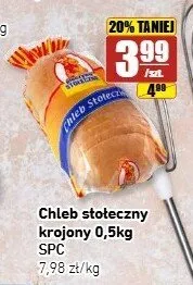 Chleb stołeczny krojony SPC promocja w API Market