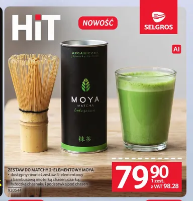 Zestaw do matchy 2-elementowy Moya promocja w Selgros