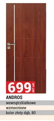 Drzwi Andros promocja w Merkury Market